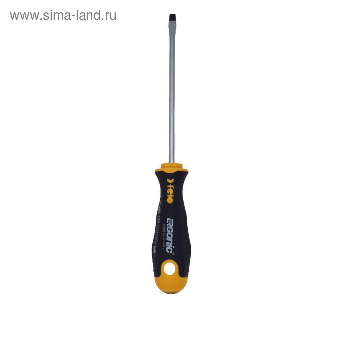 Отвертка шлицевая Felo Ergonic 40055410, SL5.5 х 125 мм, трехкомпонентный пластик