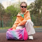 Сумка детская спортивная для девочки «Единорог», на молнии, наружный карман, цвет розовый - Фото 6