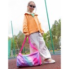 Сумка детская спортивная для девочки «Единорог», на молнии, наружный карман, цвет розовый - Фото 5