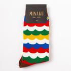 Носки MINAKU «Разноцветные», размер 36-41 (23-27 см) - Фото 3