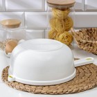 Дуршлаг с поддоном Альтернатива, 3 л, d=25 см, h=11.5 см, пластик, МИКС - Фото 5