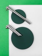 Серьги ассорти «Арт» линии, цвет зелёный в серебре - Фото 5