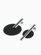 Серьги ассорти «Арт» линии, цвет чёрный в серебре - Фото 6