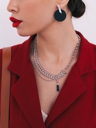 Серьги ассорти «Арт» линии, цвет чёрный в серебре - Фото 2