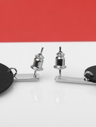 Серьги ассорти «Арт» линии, цвет чёрный в серебре - Фото 10