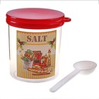 Ёмкость для соли «Ассорти», 700 мл, с ложкой и крышкой - Фото 5