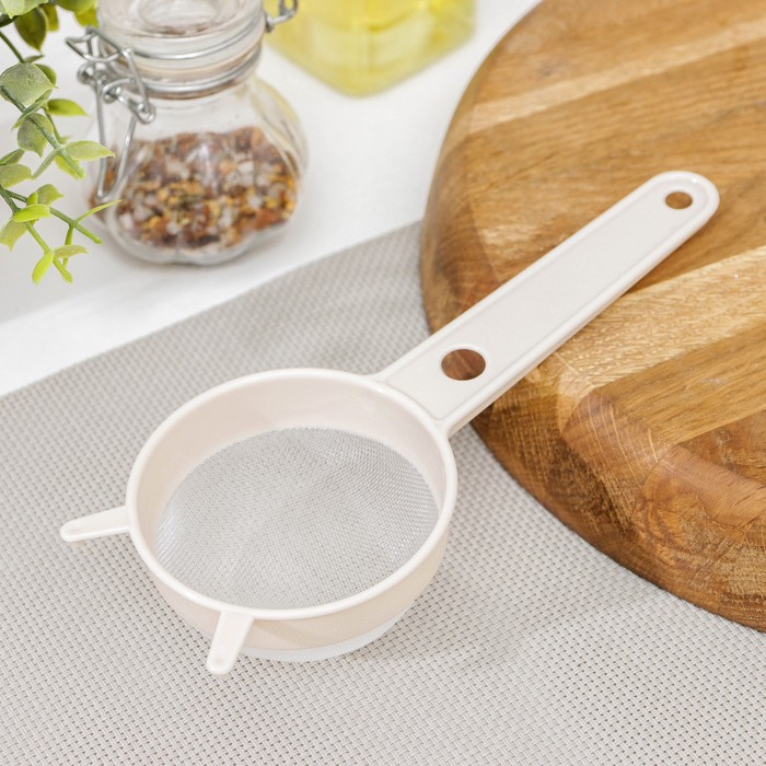 Сито кухонное Альтернатива, d=7.5 см, малое, пластик, МИКС - Фото 1