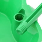 Совок для мусора Альтернатива, с черенком, пластик, 28×25×71 см, МИКС - Фото 6