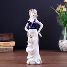 Сувенир керамика "Девушка с веером" 20х6,5х4,5 см - фото 2835956