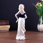 Сувенир керамика "Девушка с веером" 20х6,5х4,5 см - Фото 4