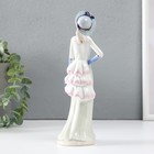 сувенир керамика под фарфор девушка модель 21,5*6,5*6 см - Фото 3