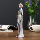 Сувенир керамика "Девушка с розой" 21,5х6,5х5 см - Фото 4