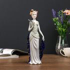 Сувенир керамика "Марго с веером" 29х6,5х9 см - фото 318620088