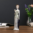 Сувенир керамика "Марго с веером" 29х6,5х9 см - Фото 4