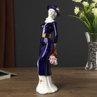 Фигура керамика «Девушка в пальто на прогулке», 29×8×7.5 см - Фото 2