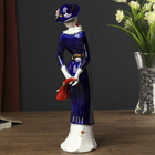 Фигура керамика «Девушка в пальто на прогулке», 29×8×7.5 см - Фото 4