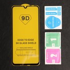 Защитное стекло 9D Luazon для Honor 10 lite, полный клей, 0.33 мм, 9Н, чёрное - Фото 3