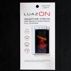 Защитное стекло 9D LuazON для Honor 8X, полный клей, 0.33 мм, 9Н, черное - фото 7708780