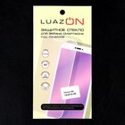 Защитное стекло 9D LuazON для Honor 8A/Y6 (2019), полный клей, 0.33 мм, 9Н, черное - фото 7708782