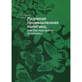 Разумная промышленная политика, или как нам выйти из кризиса. Бабкин К.А.