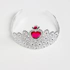 Корона на голову для девочки «Сердце», МИКС - Фото 3