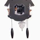 Часы настенные интерьерные большие с кукушкой «Белочки», плавный ход, 67×37×13 см - Фото 3