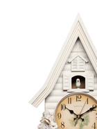 Часы настенные интерьерные большие с кукушкой «Зайчики», плавный ход, 62×32 см, белые - Фото 3