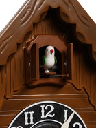 Часы настенные интерьерные большие с кукушкой «Избушка», плавный ход, 52×31 см - Фото 4