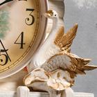 Часы настенные, серия: Маятник, "Лебеди", плавный ход, 63 х 8 х 32 см, белые - Фото 4