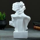 Ваза-подставка к бижутерии "Нимфа с кифарой", белая, 1,5 л/29х17х12 см  (артикул 5312210)  большой выбор товаров оптом и в розницу по низким ценам с доставкой