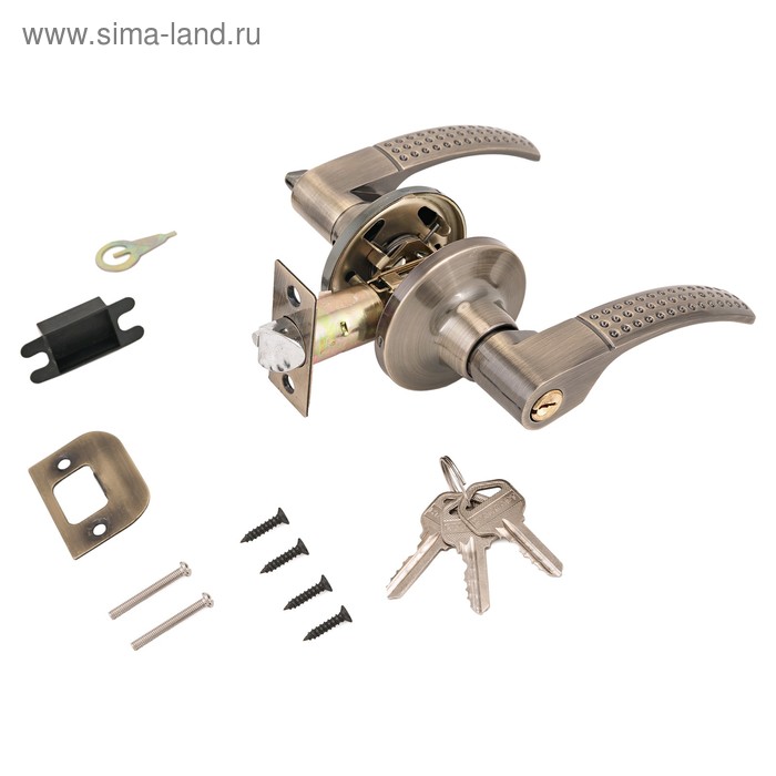 Защёлка «СТАНДАРТ» 8510 ET AB, кл/фикс, цвет бронза - Фото 1