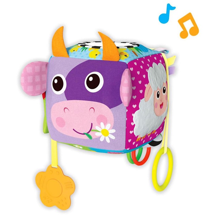 Музыкальный кубик «Ферма» 47845