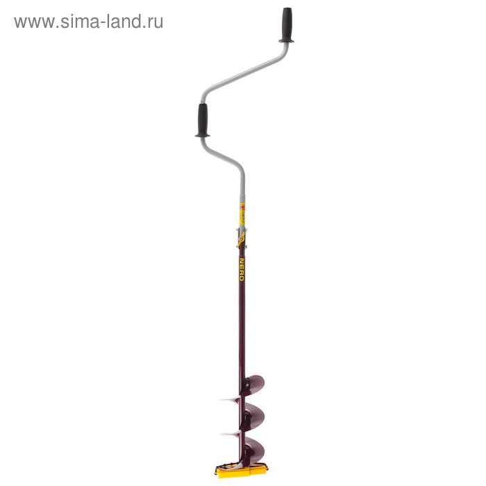 Ледобур (ПВ) NERO-180, L-шнека 0.36 м, L-транспортировочная 0.88 м, L-рабочая 1.05 м, 2.95 кг - Фото 1