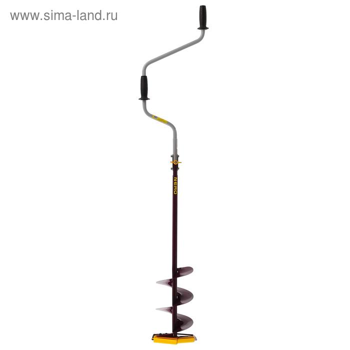 Ледобур (ПВ) NERO-200, L-шнека 0.36 м, L-транспортировочная 0.88 м, L-рабочая 1.05 м, 3.1 кг - Фото 1