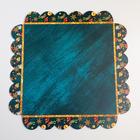 Коробка для кондитерских изделий с PVC крышкой «С Новым годом!», 21 × 21 × 3 см - Фото 5