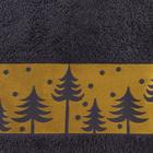 Набор махровых полотенец "Merry christmas" 30х70 см - 2 шт, 100% хлопок, 370 гр/м2 - Фото 3