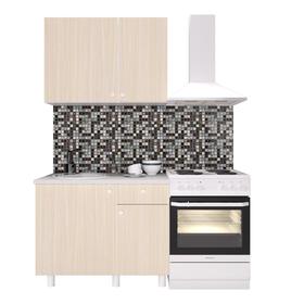 Кухонный гарнитур «Поинт», 1 м, ЛДСП, столешница «Антарес» 28 мм, без мойки, цвет феррара