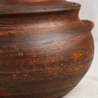 Горшок для запекания с крышкой «Лоли», гладкий, красная глина, 600 мл - Фото 4