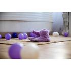 Шарики для сухого бассейна с рисунком, диаметр шара 7,5 см, набор 150 штук, цвет сиреневый - Фото 12