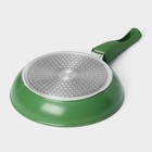 Сковорода Magistro Avocado, d=22 см, съёмная ручка soft-touch, антипригарное покрытие, индукция, кованый алюминий, зелёная - Фото 7