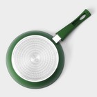 Сковорода Magistro Avocado, d=22 см, съёмная ручка soft-touch, антипригарное покрытие, индукция, кованый алюминий, зелёная - Фото 8