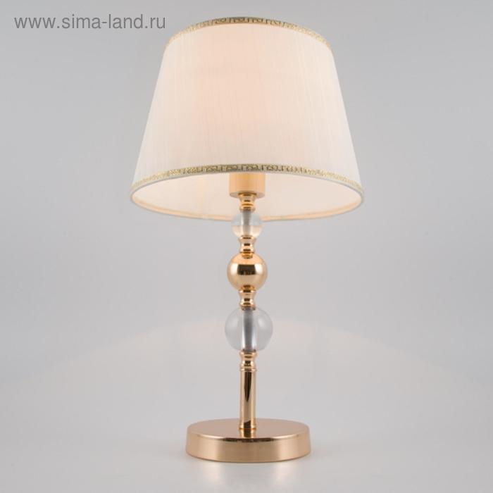 Настольная лампа Sortino, 1x60Вт E27, цвет золото - Фото 1