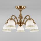 Люстра Campina, 5x60Вт E27, цвет бронза - Фото 1