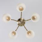 Люстра Campina, 5x60Вт E27, цвет бронза - Фото 3