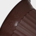 Горшок для цветов с поддоном «Доляна», 2 л, пластиковый, цвет поддона МИКС - Фото 5