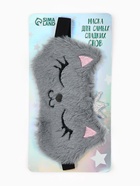 Маска для сна «Кошечка», серая - Фото 5