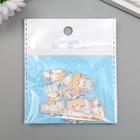 Декор для творчества дерево "Рыжие котята" набор 10 шт 2х1,8 см - фото 21119955