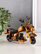 Фигурка дерево «Ретро. Мотоцикл», 11×4.5×16 см, МИКС - Фото 5