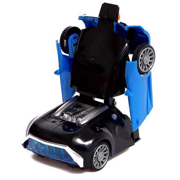 Робот-игрушка «Автобот», трансформируется, световые эффекты, русская озвучка, работает от батареек, цвета МИКС 47850