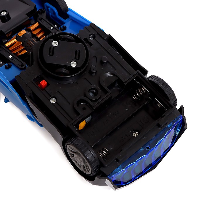 Робот-игрушка «Автобот», трансформируется, световые эффекты, русская озвучка, работает от батареек, цвета МИКС 47850